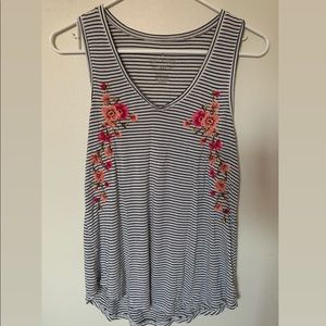 AMERICAN EAGLE striped tank